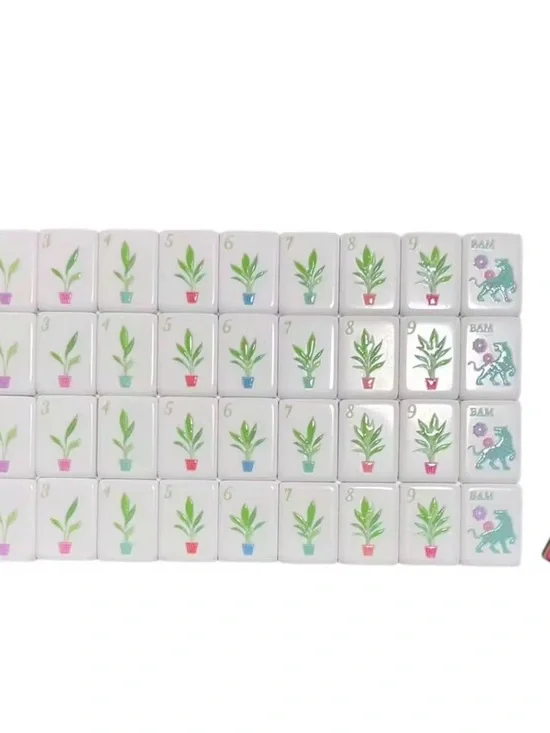 Mahjong Tiles - Acrylic and Engraved - Picture 3 of 6